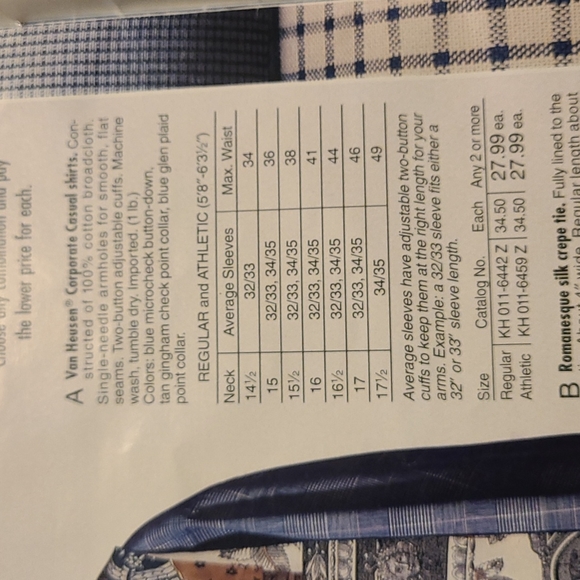 NWT Van Heusen Vintage corporate casual men's dress / casual shirt - Picture 7 of 9